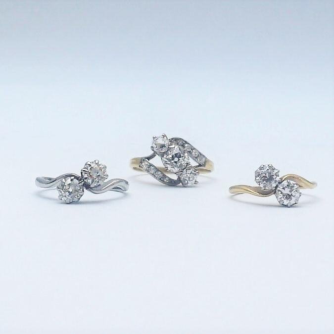 Crossover Engagement Rings - Friar House