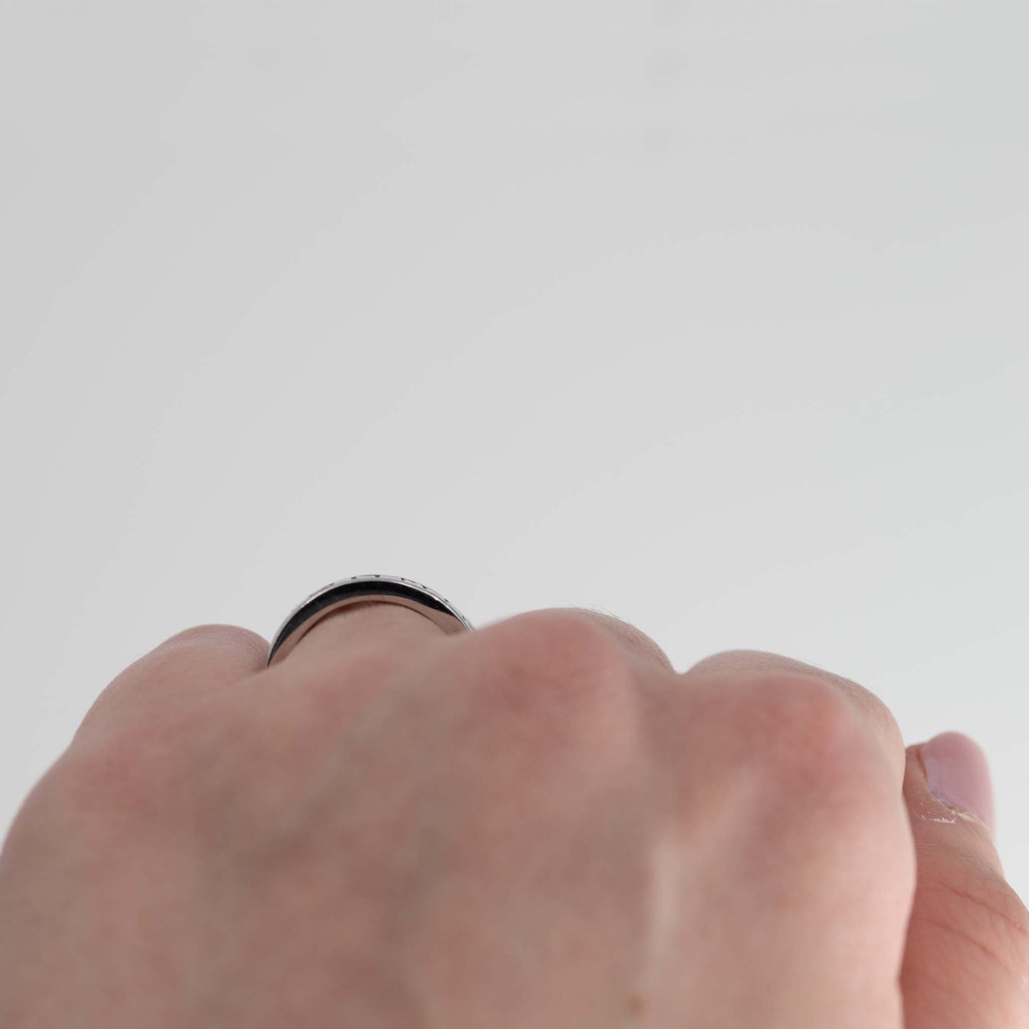 Vintage 18ct White Gold Diamond Eternity Ring Size K - Friar House