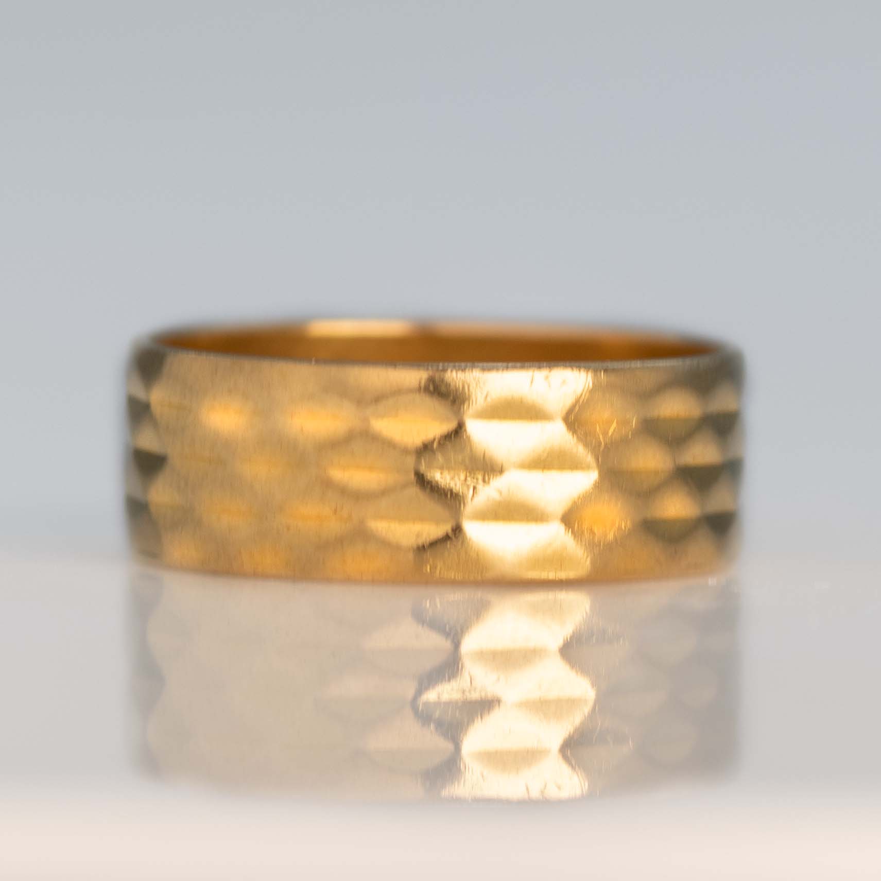 22ct Gold Gold Hallmark Symbols Vintage 22ct Yellow Gold Wedding