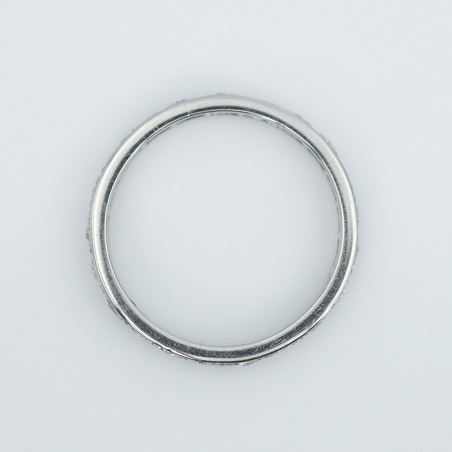 Vintage Platinum Diamond Eternity Ring Size N1/2 - Friar House