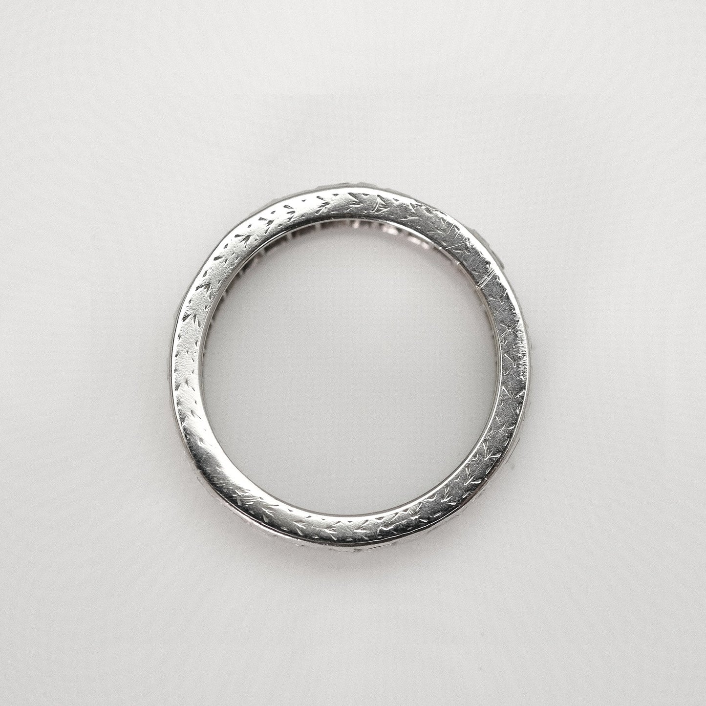 1930's Platinum Baguette Diamond Eternity Ring - Friar House