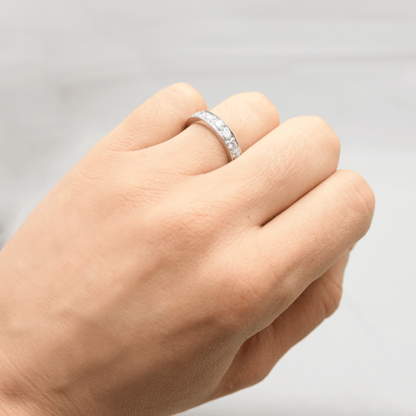 1940's Platiunum Diamond Eternity Ring - Friar House