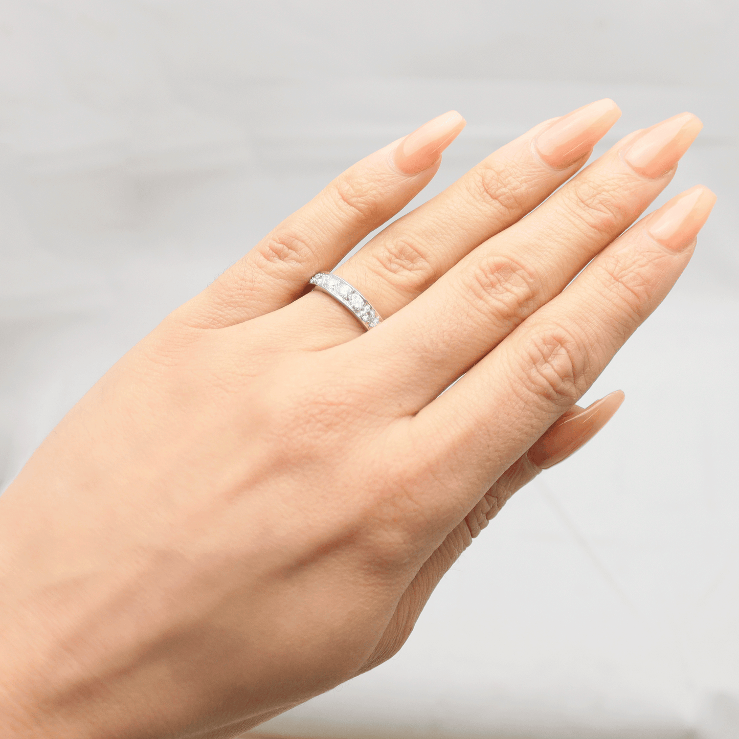 1940's Platiunum Diamond Eternity Ring - Friar House