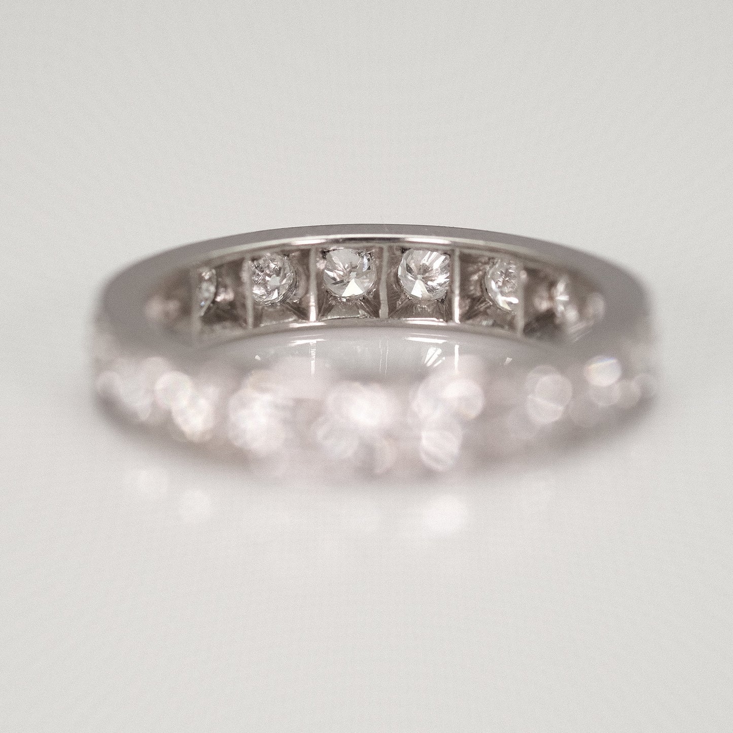 1940's Platiunum Diamond Eternity Ring - Friar House