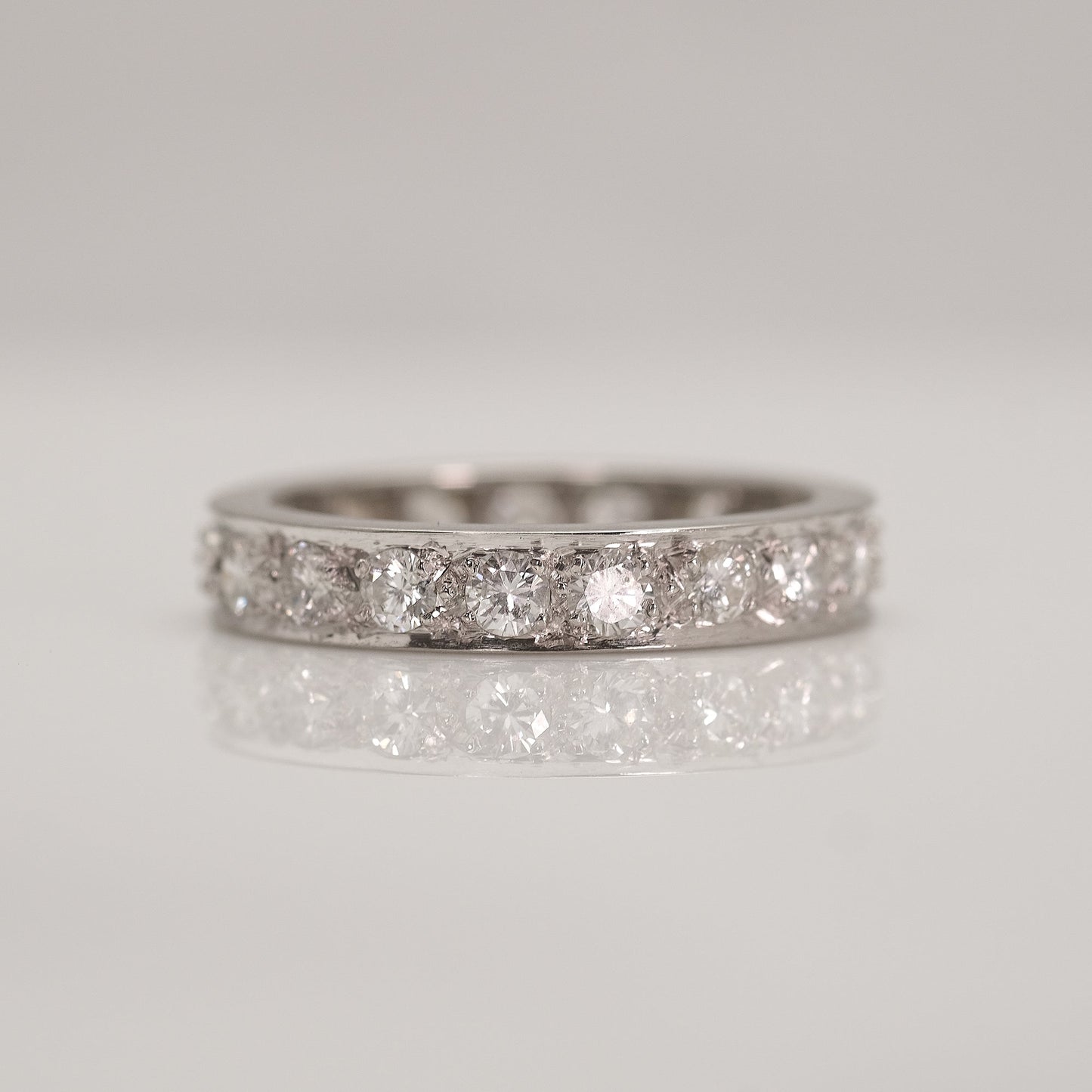 1940's Platiunum Diamond Eternity Ring - Friar House