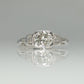 Art Deco 1.10 Carat Diamond white gold Engagement Ring - Friar House