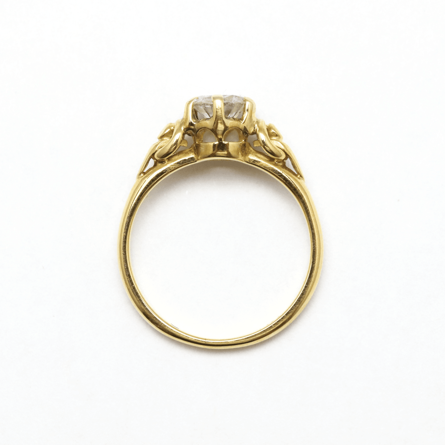 Art Deco Diamond Solitaire Ring - Friar House