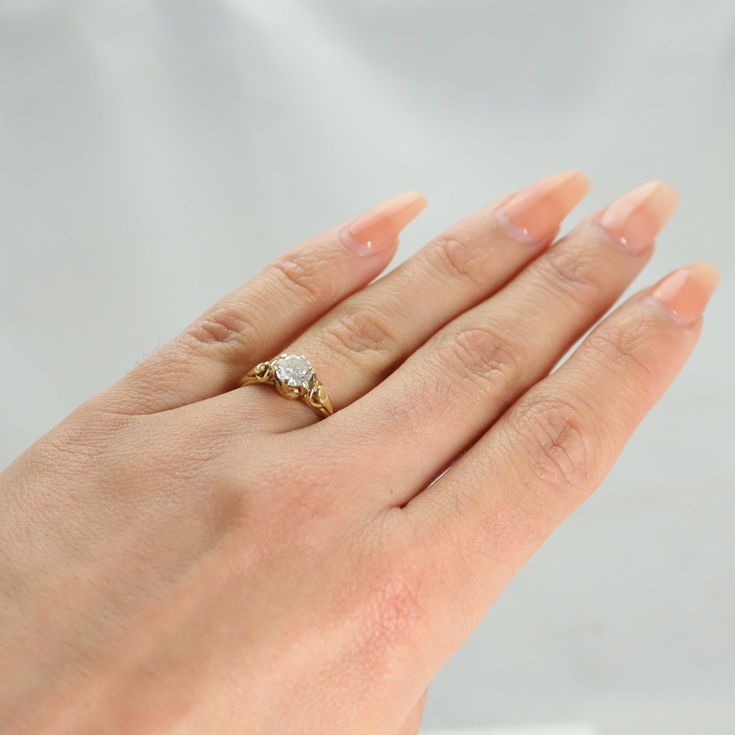 Art Deco Diamond Solitaire Ring - Friar House