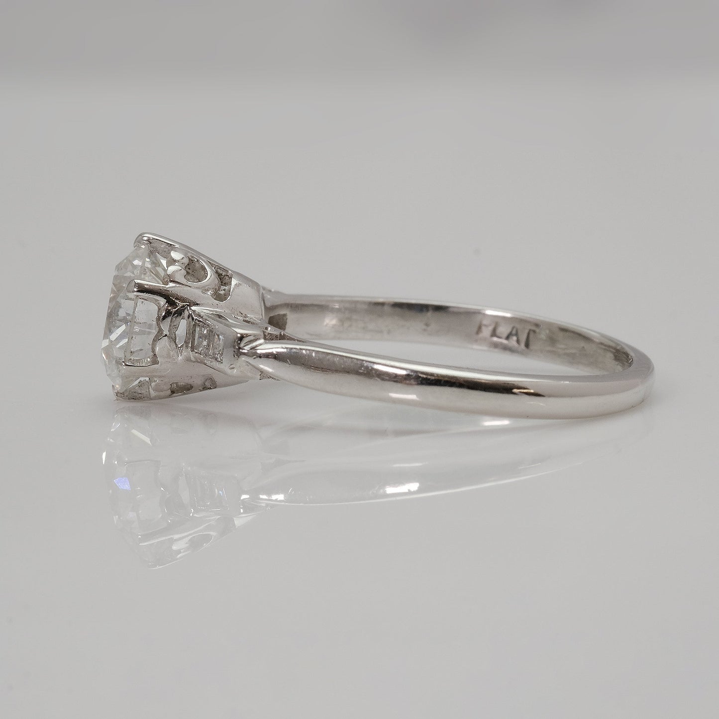 Art Deco Diamond Solitaire Ring - Friar House