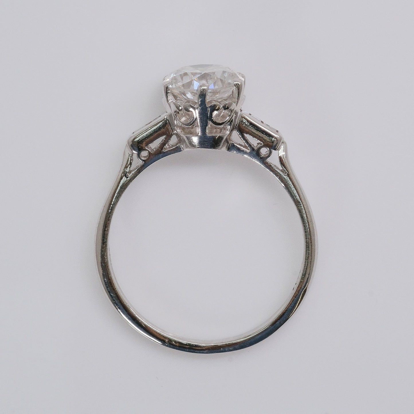 Art Deco Diamond Solitaire Ring - Friar House