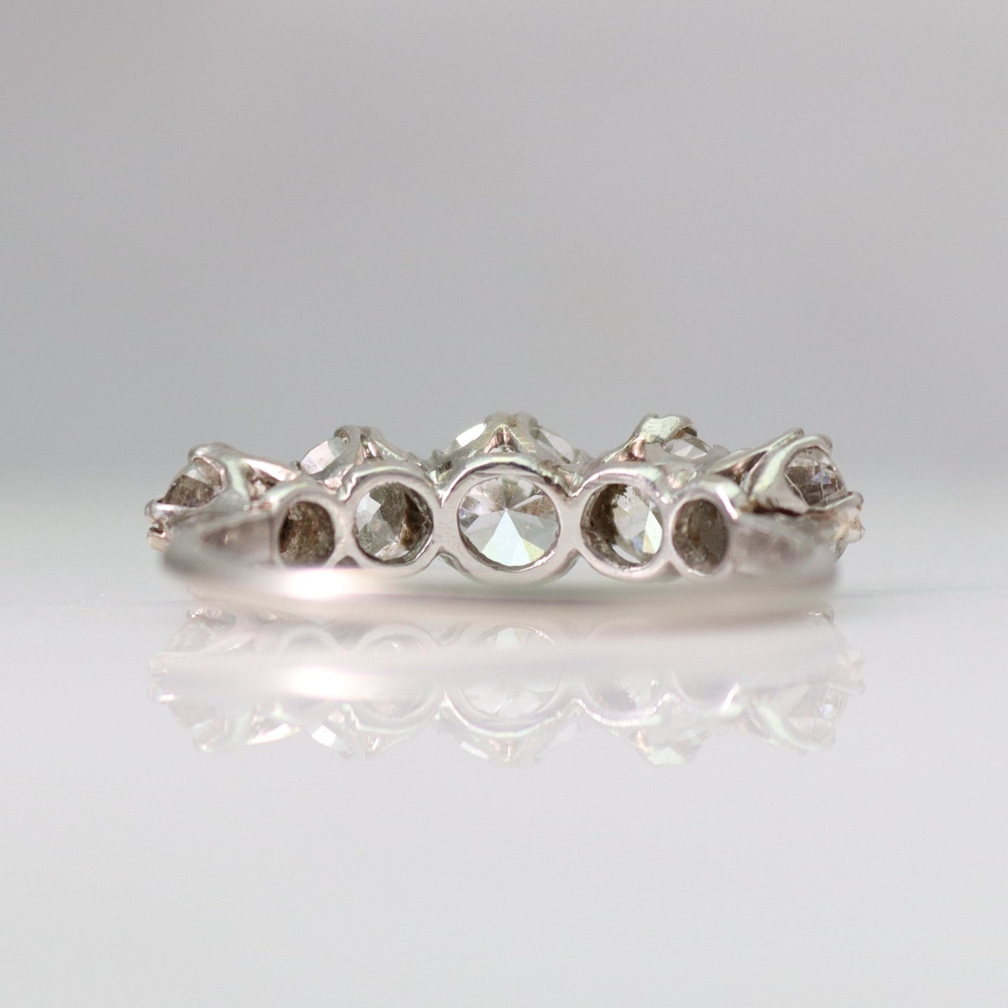 Art Deco Five Stone Diamond Ring - Friar House