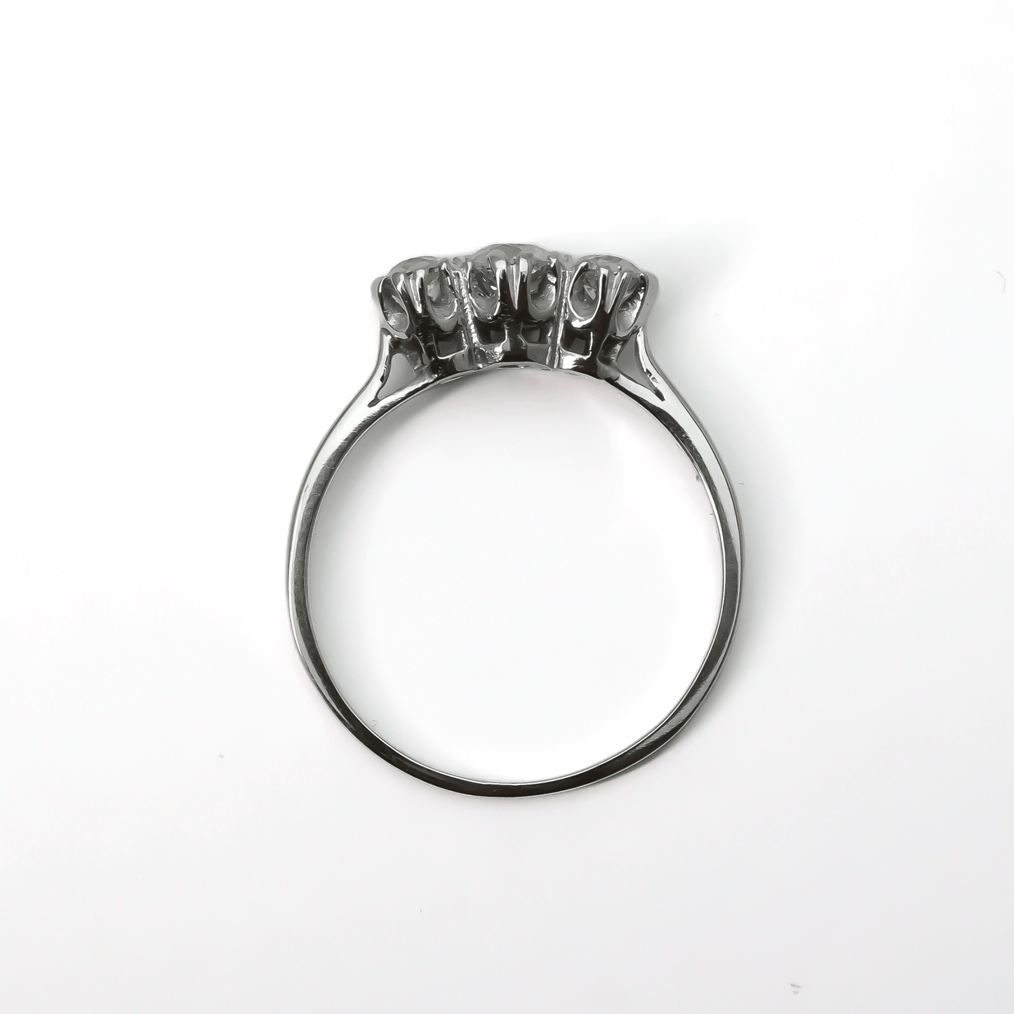 Art Deco Three Stone Diamond Ring - Friar House