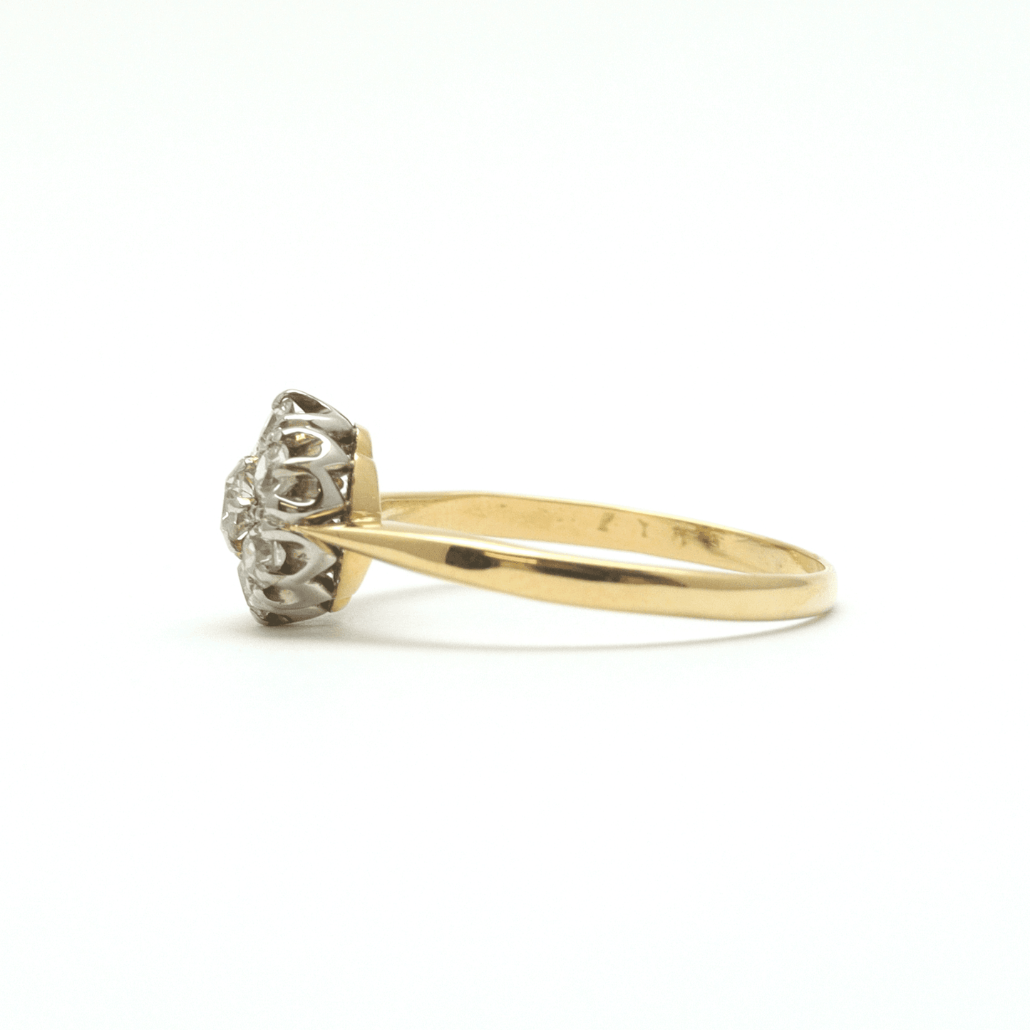 Diamond Daisy Cluster Ring - Friar House
