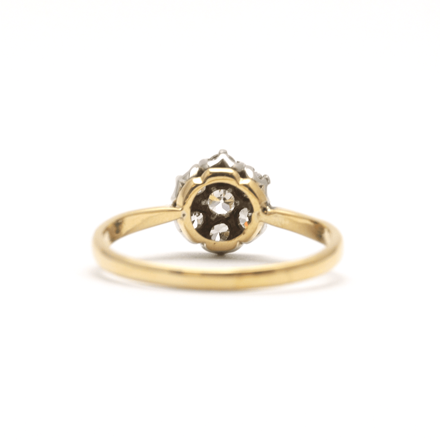 Diamond Daisy Cluster Ring - Friar House