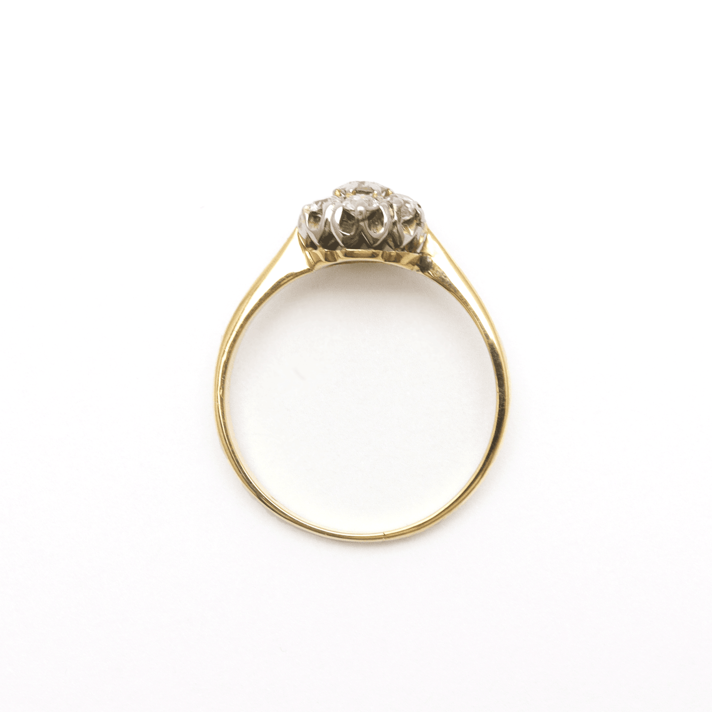 Diamond Daisy Cluster Ring - Friar House