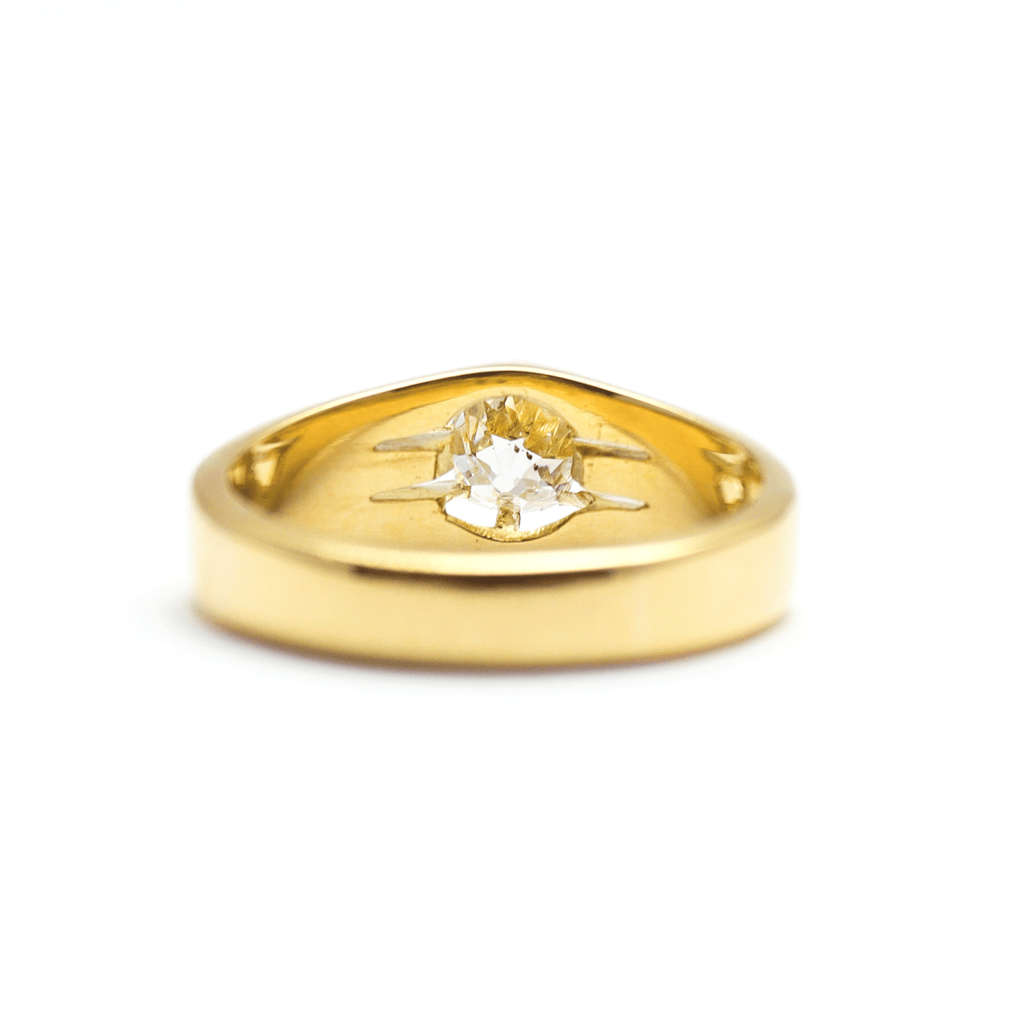 Diamond Set Gentleman's Ring 1919 - Friar House