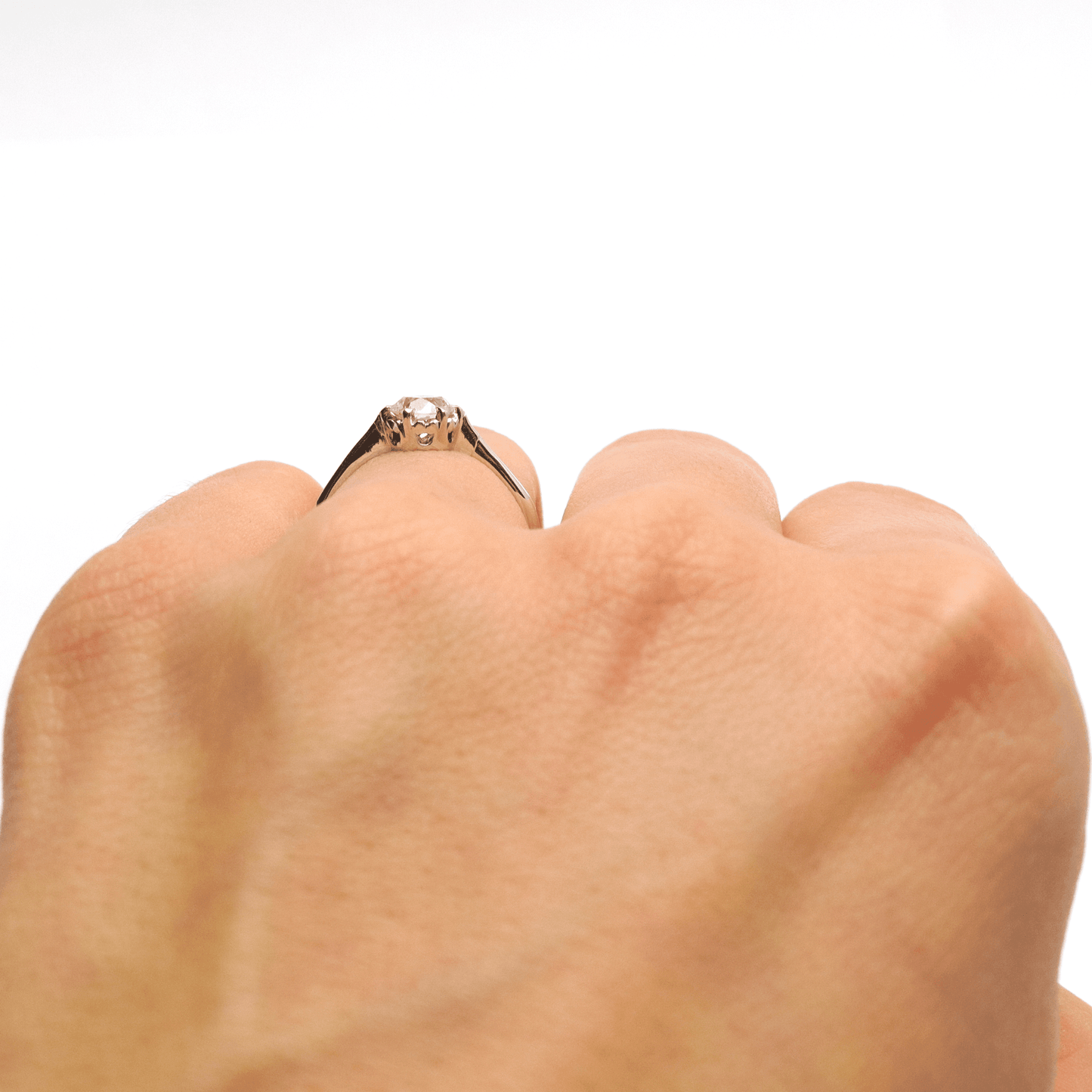 Diamond Solitaire Ring - Friar House