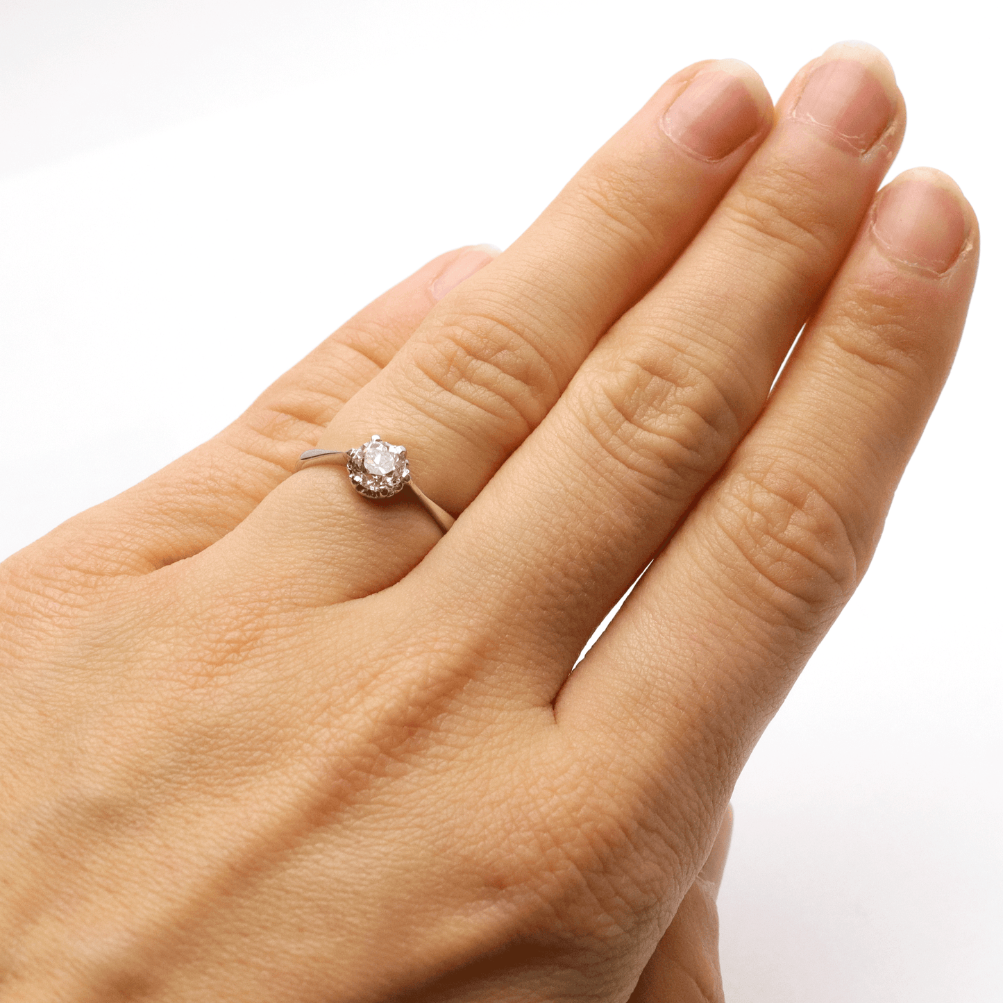 Diamond Solitaire Ring - Friar House