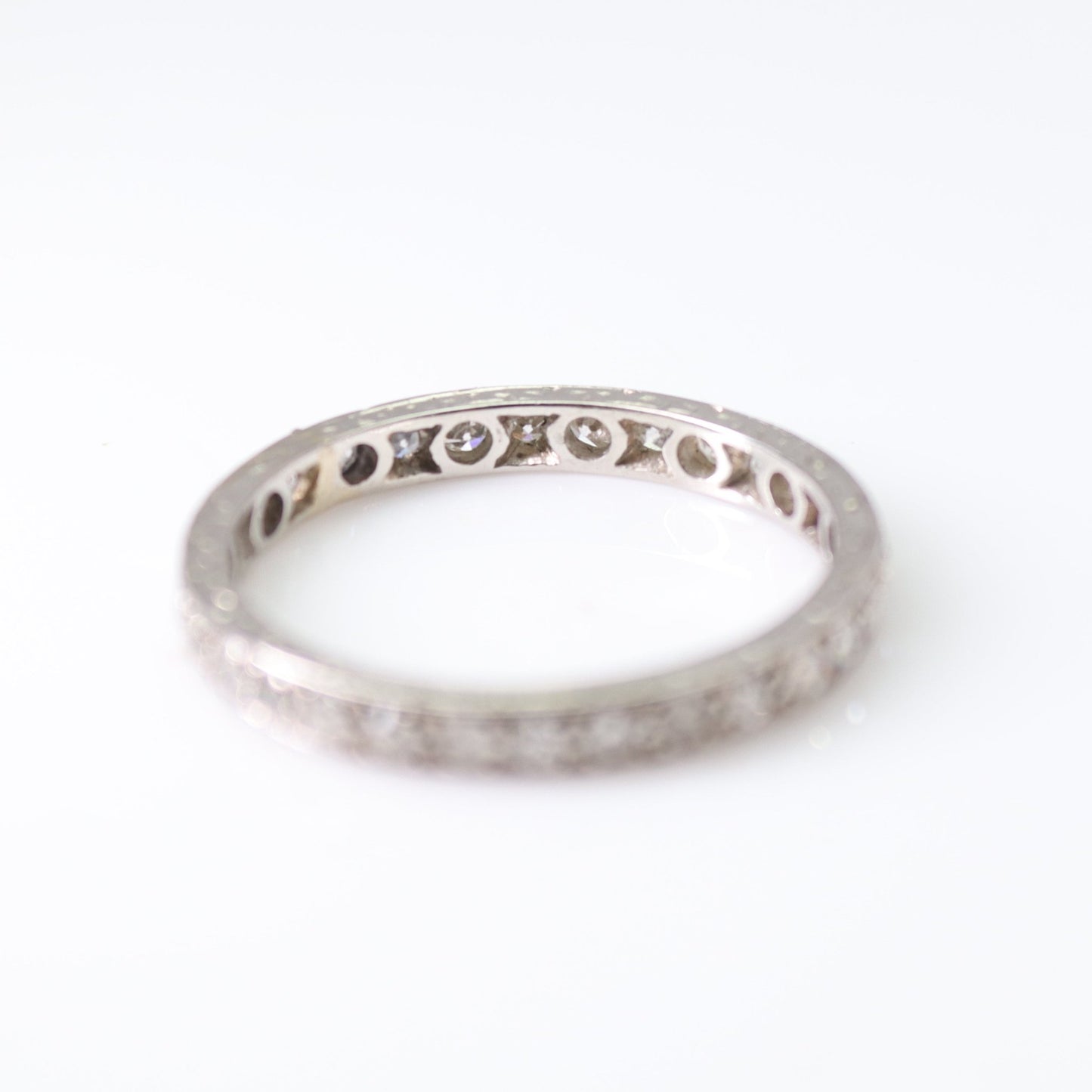 Full Set Art Deco Diamond Eternity Ring - Friar House