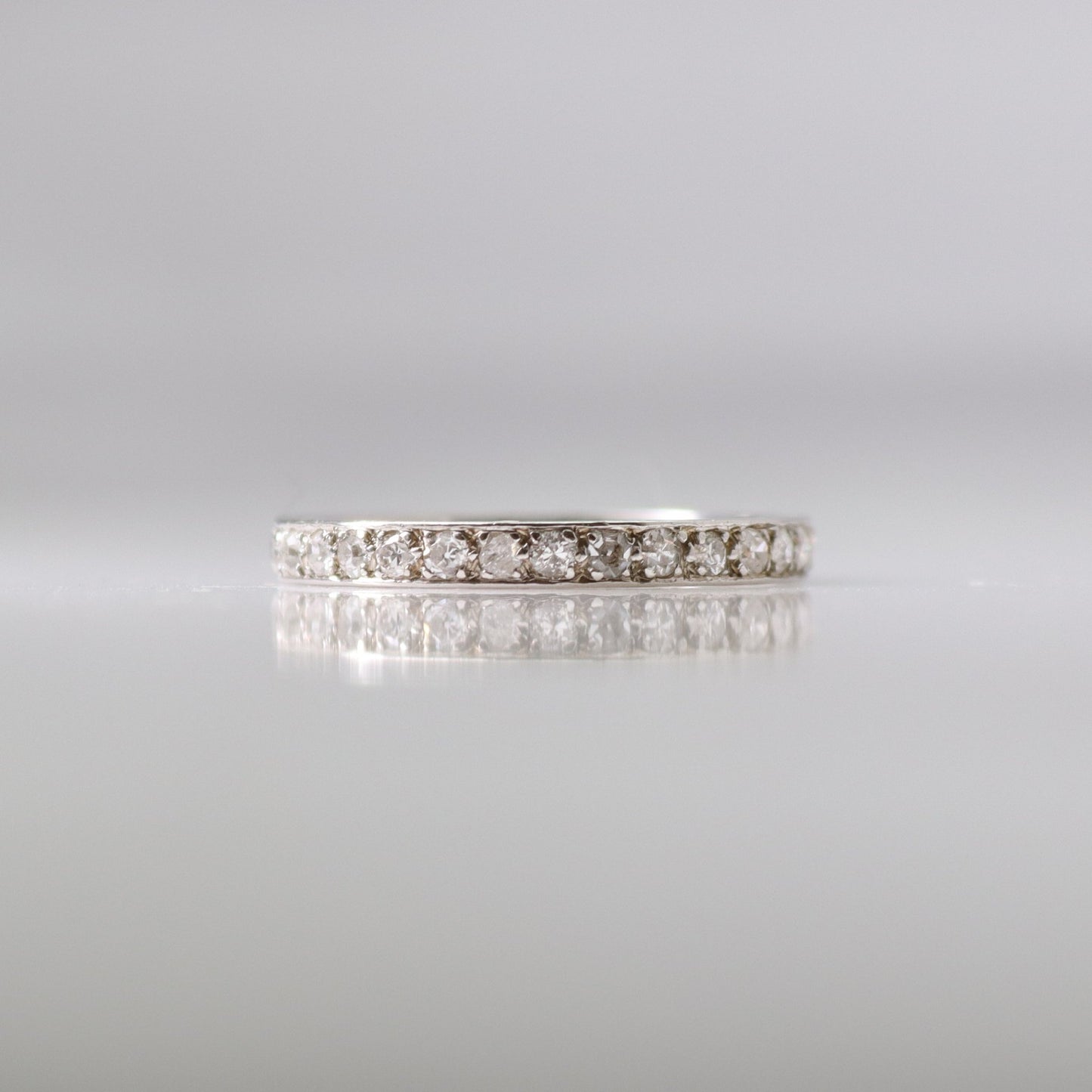 Full Set Art Deco Diamond Eternity Ring - Friar House