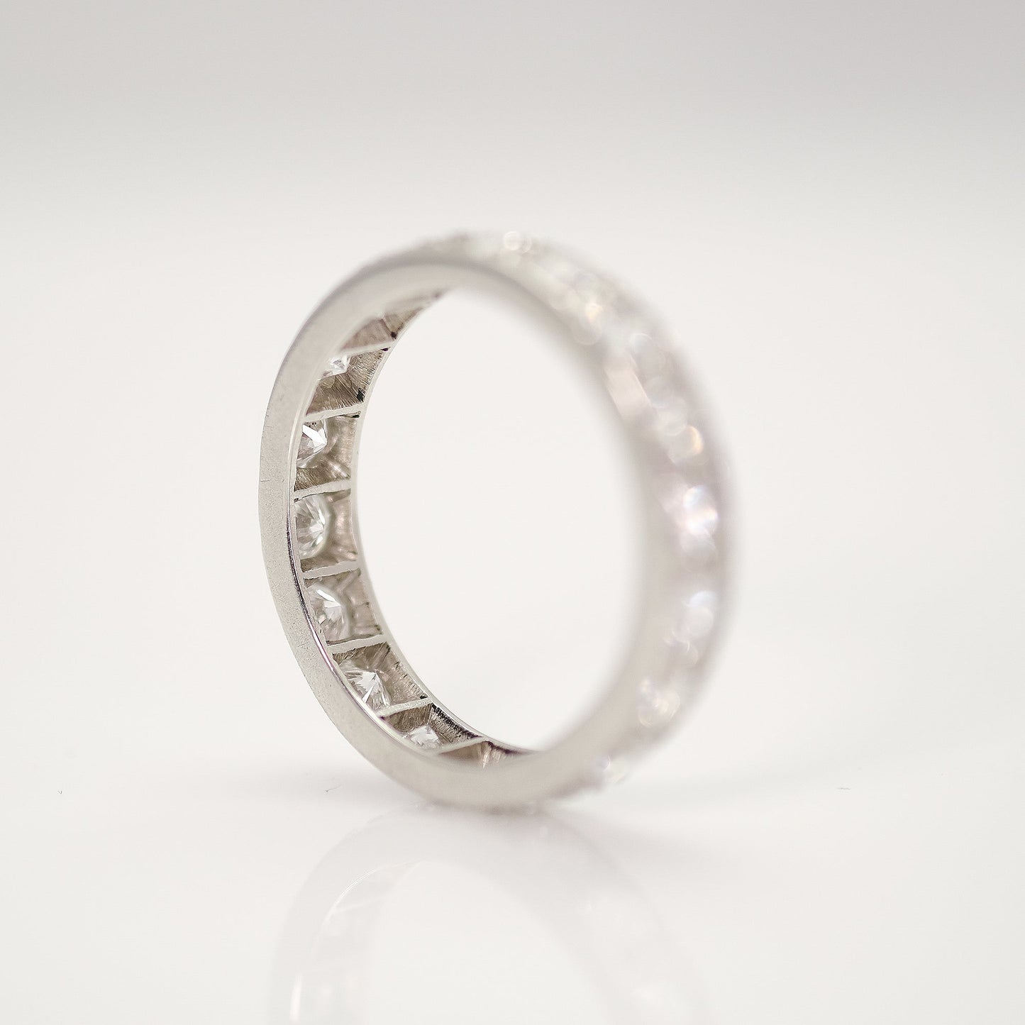 Platinum 2 Carat Diamond Eternity Ring - Friar House
