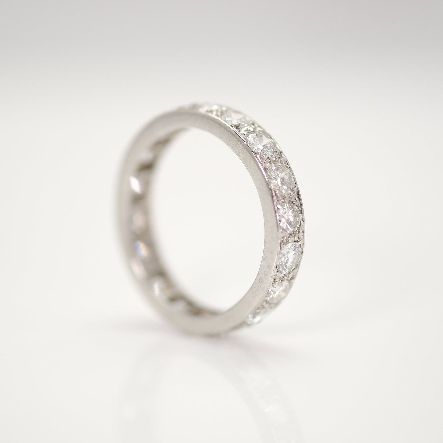 Platinum 2 Carat Diamond Eternity Ring - Friar House
