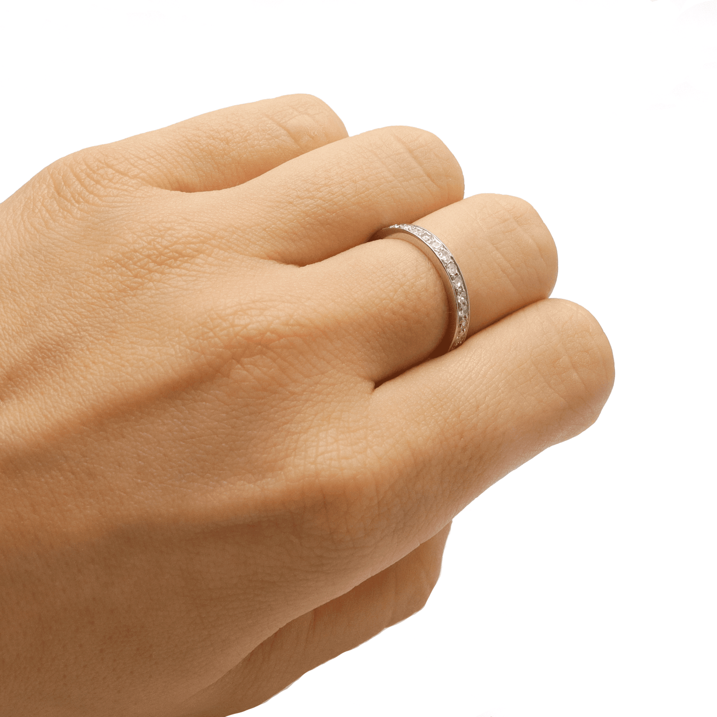 Platinum Diamond Eternity Ring - Friar House