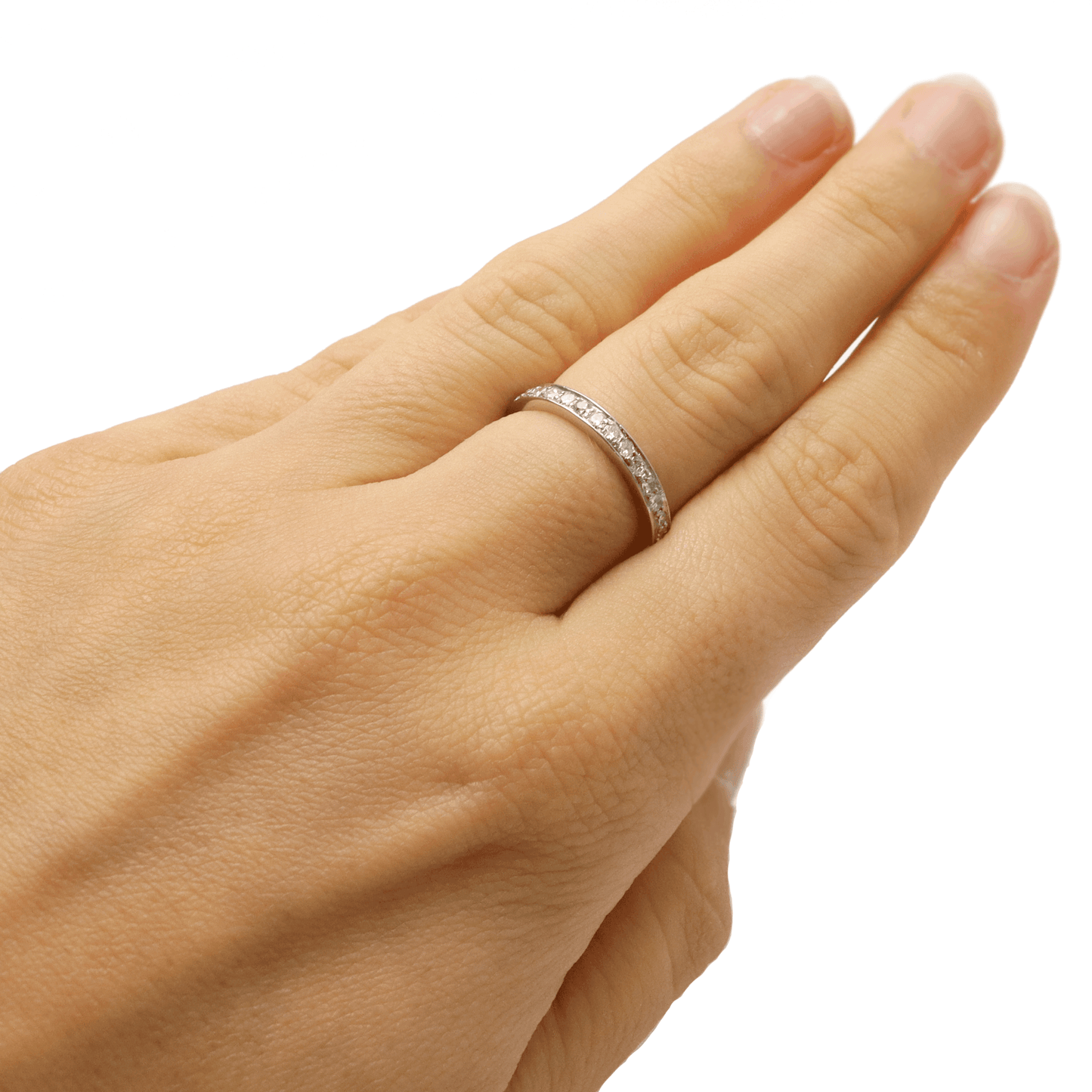 Platinum Diamond Eternity Ring - Friar House