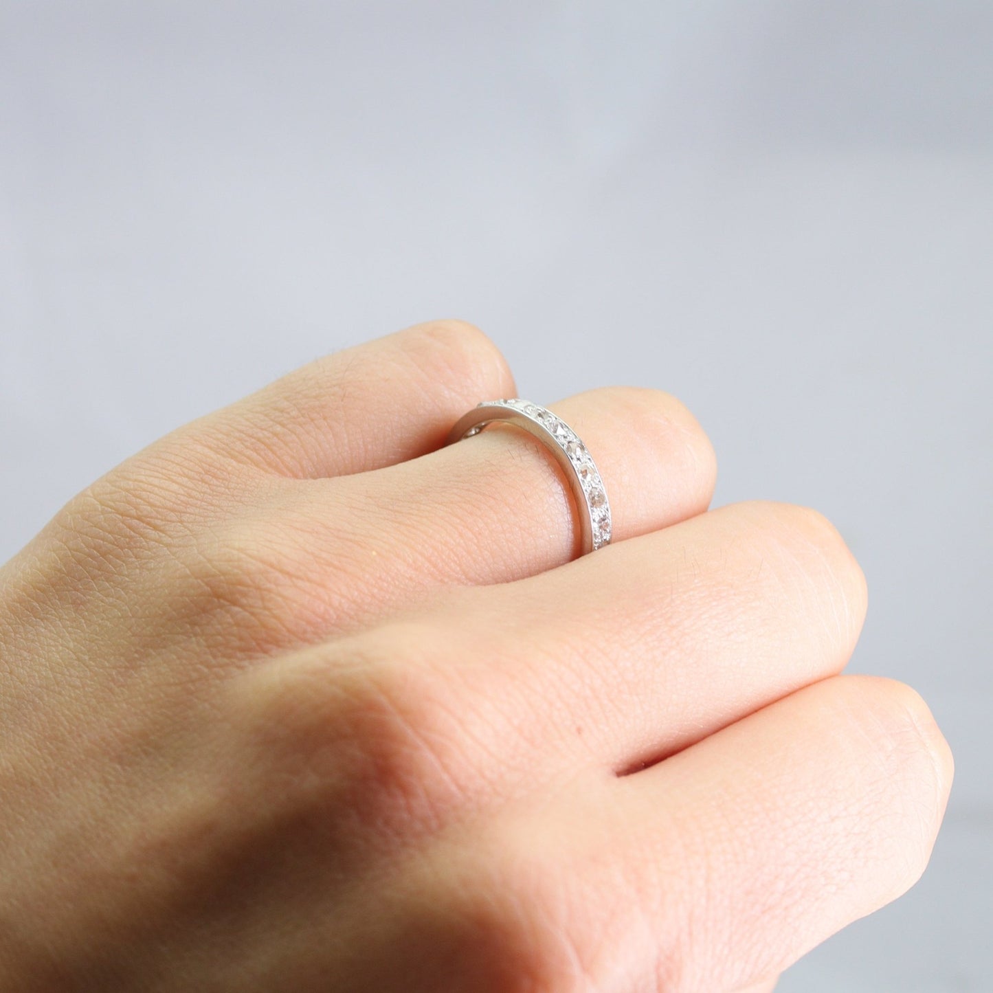 Platinum Diamond Full Set Eternity Ring - Friar House