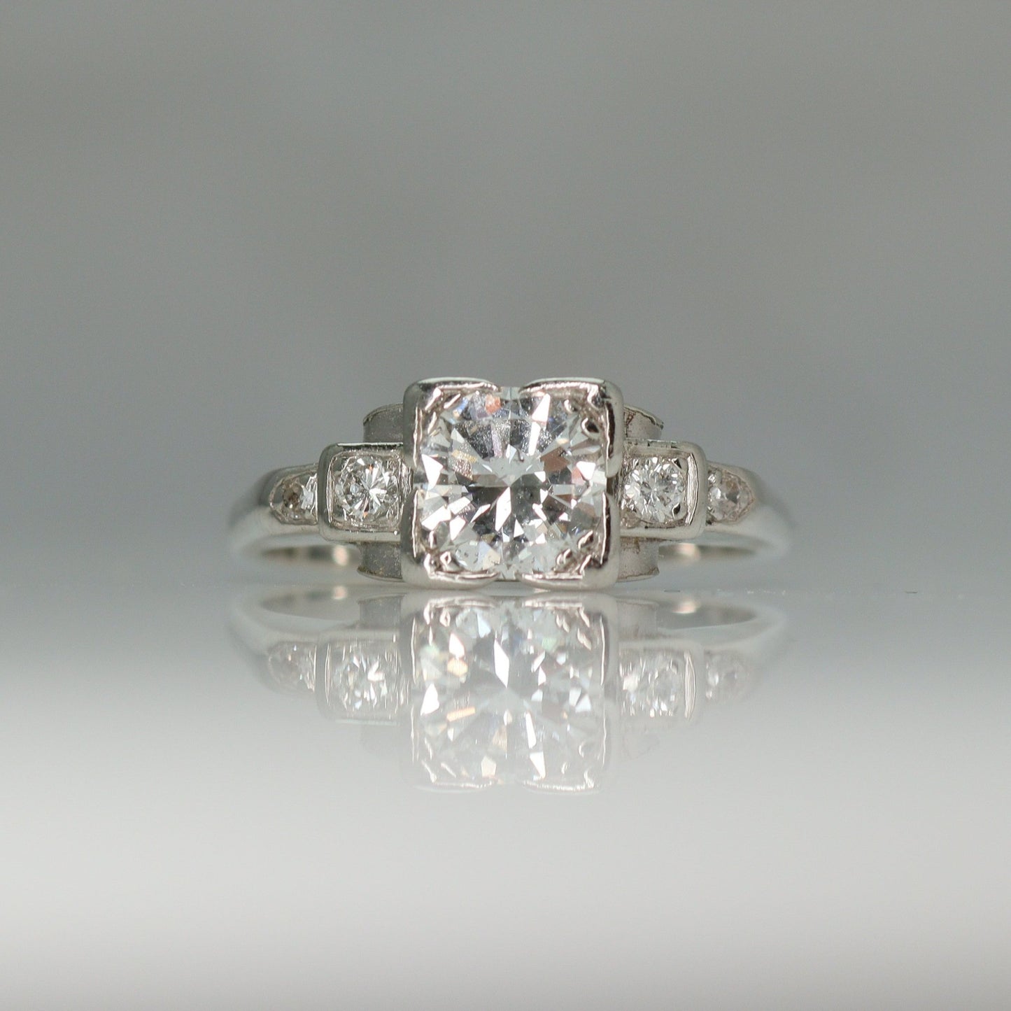 Platinum Diamond Solitaire Ring 1.15 Carats - Friar House