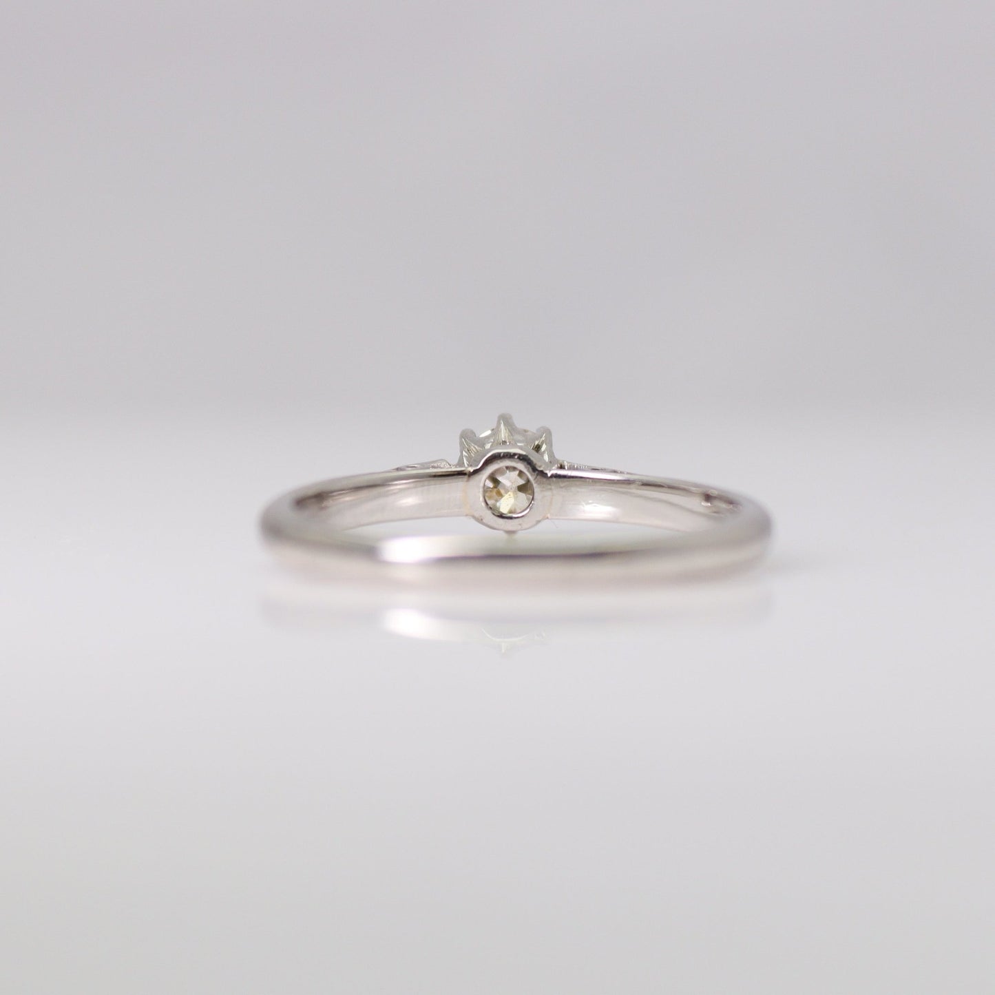 Platinum Diamond Solitaire Ring - Friar House