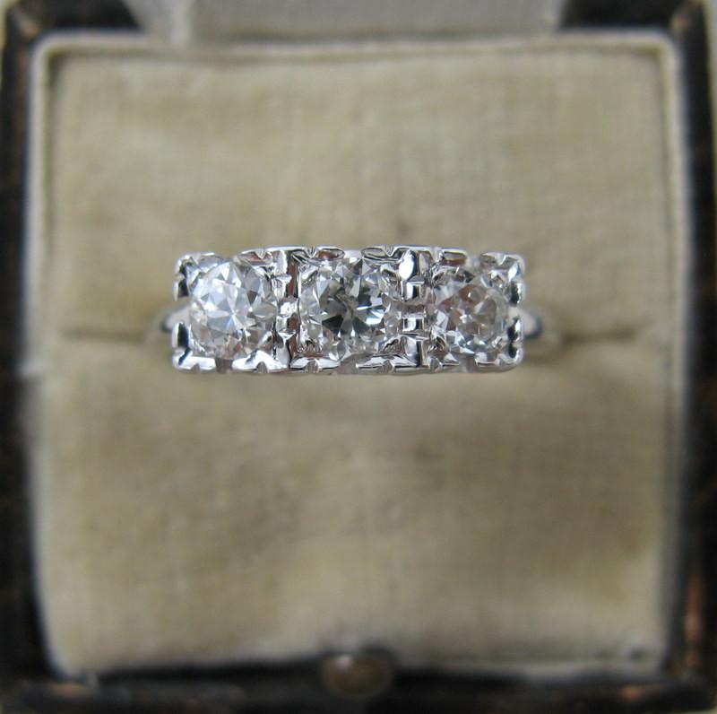 Three Stone Diamond Ring - Friar House