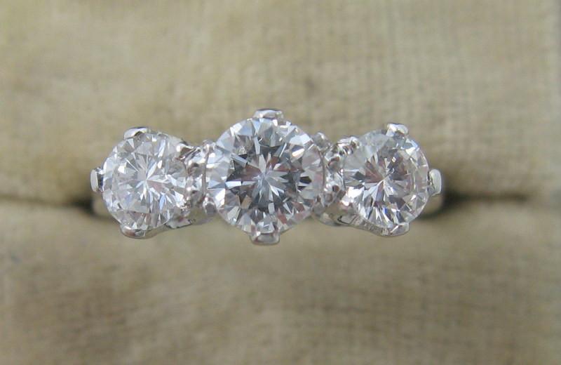 Three Stone Diamond Ring - Friar House