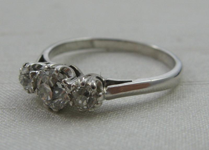 Three Stone Diamond Ring - Friar House