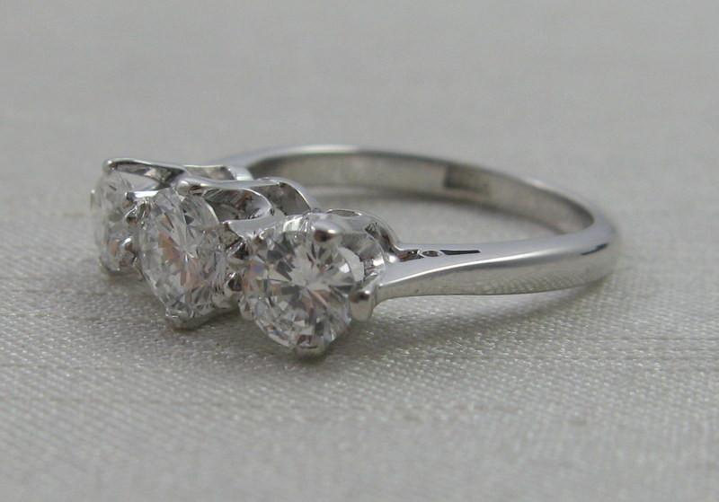 Three Stone Diamond Ring - Friar House