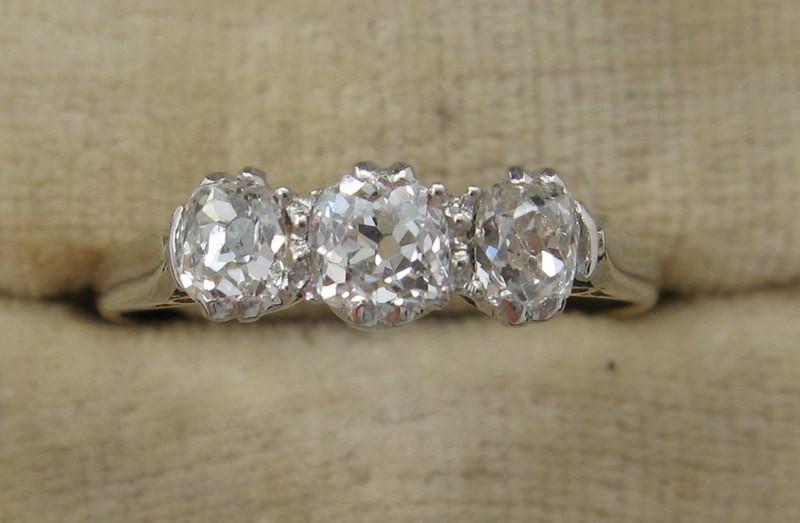 Three Stone Diamond Ring - Friar House