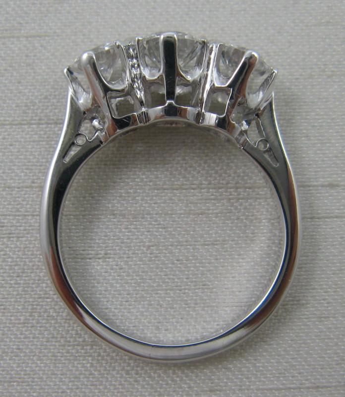 Three Stone Diamond Ring - Friar House