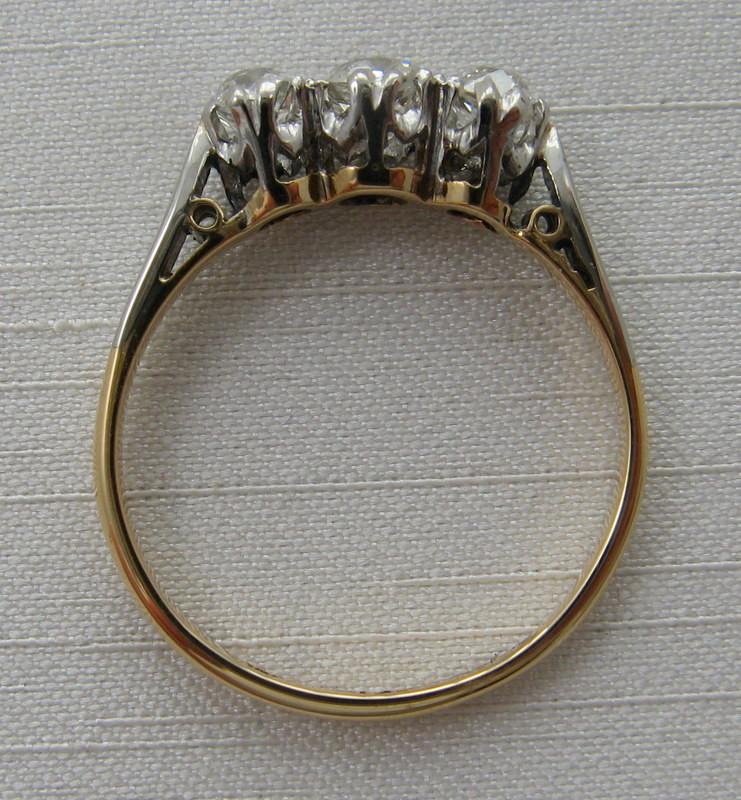 Three Stone Diamond Ring - Friar House