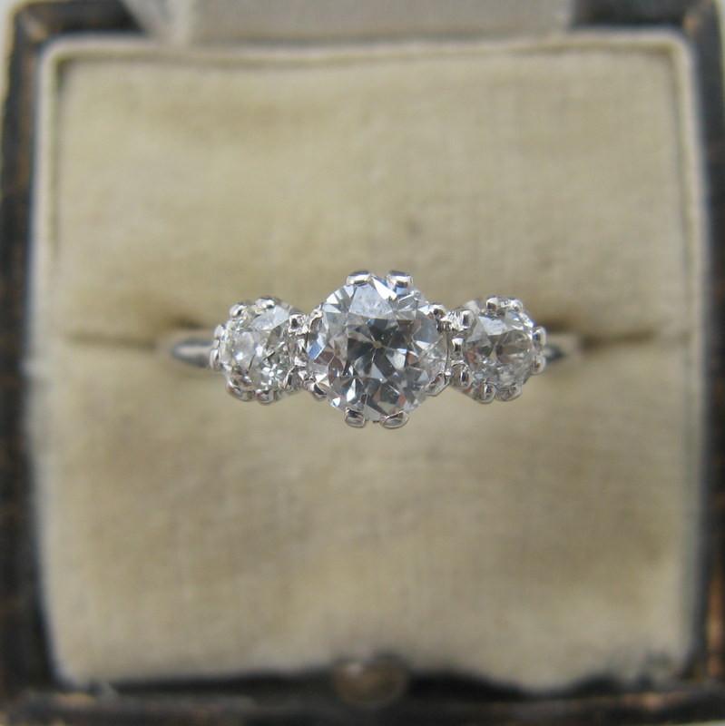 Three Stone Diamond Ring - Friar House