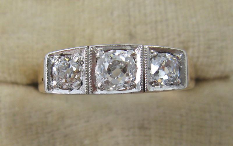 Three Stone Diamond Ring - Friar House