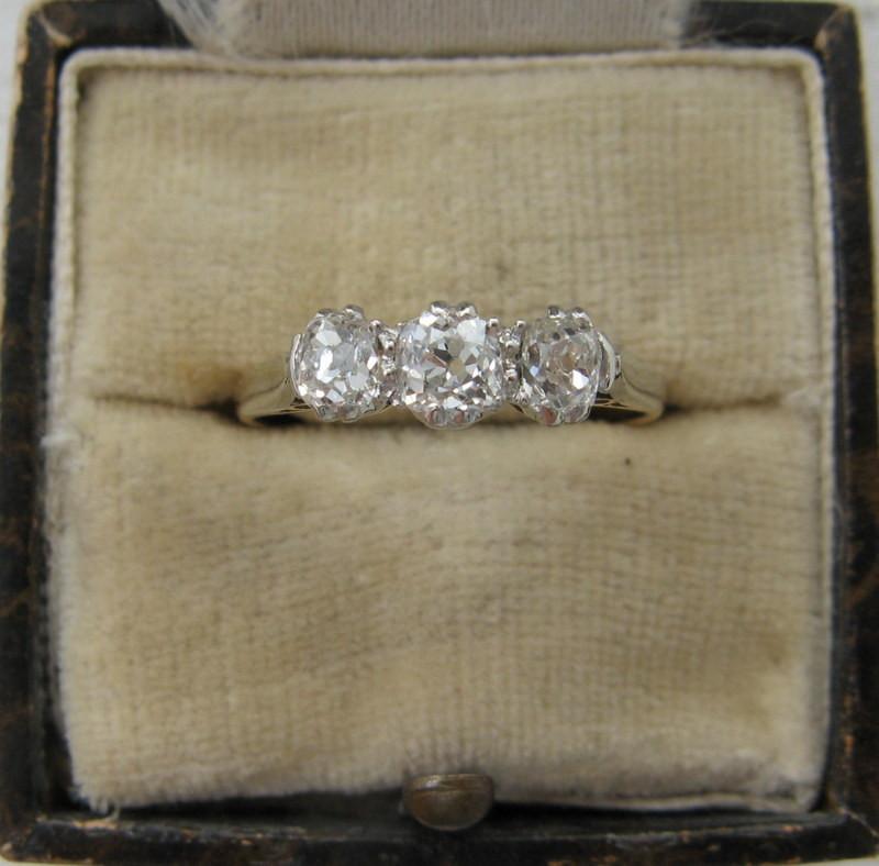Three Stone Diamond Ring - Friar House