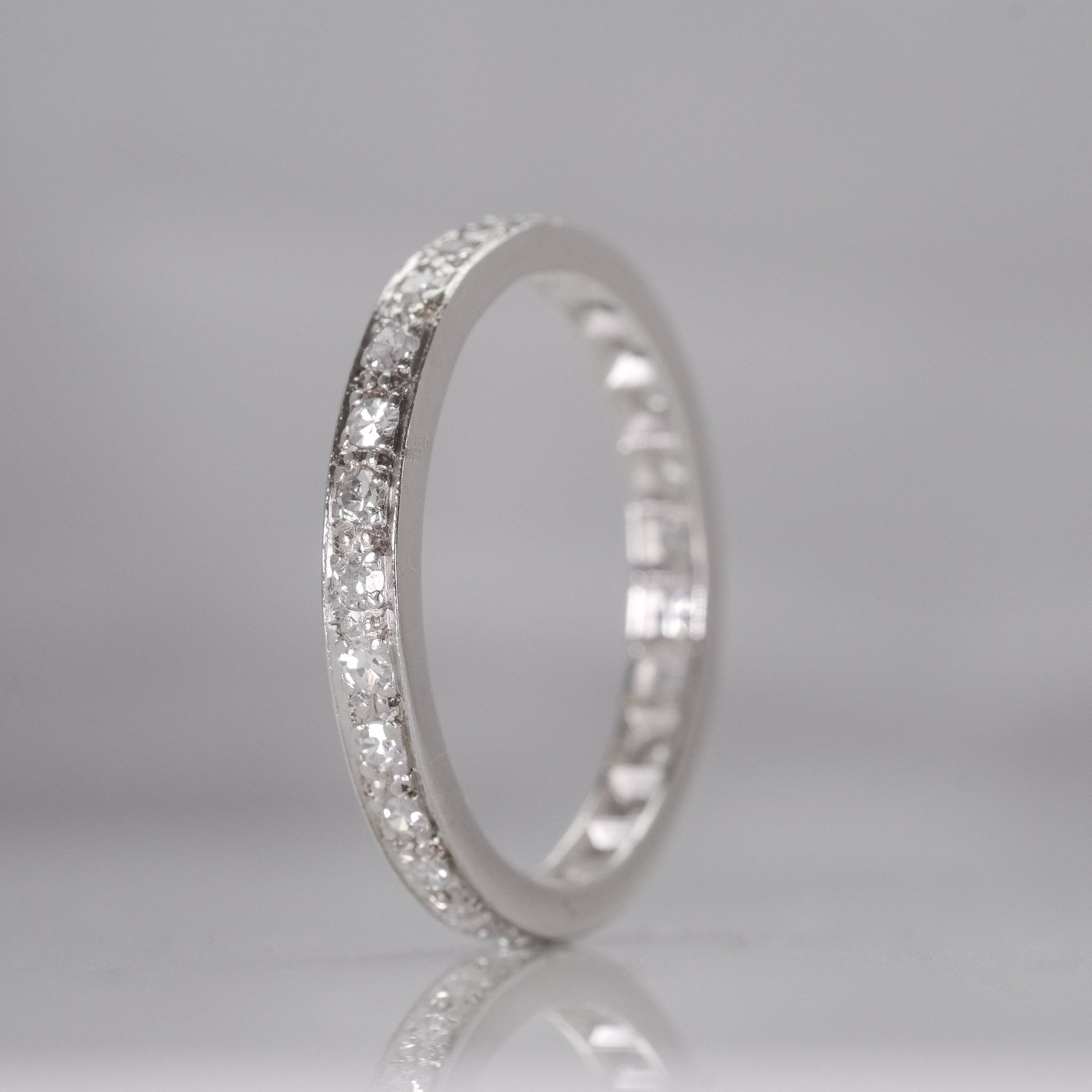 Vintage Diamond Eternity Ring. - Friar House