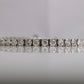 Vintage White Gold Diamond Line Bracelet - 7 carats - Friar House