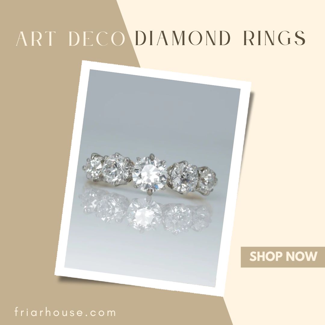 Art Deco Diamond Rings UK