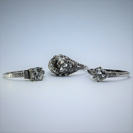 Antique, Art Deco Engagement Rings - Friar House