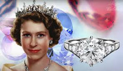 The Late Queen Elizabeth II's Engagement Ring