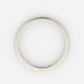 Art Deco 14ct White Gold Diamond Eternity Ring Size J 1/2 - Friar House