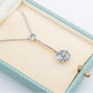 Art Deco 14ct Yellow Gold Aquamarine and Diamond Pendant - Friar House