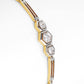 Art Deco 14ct Yellow Gold/Platinum Diamond Bracelet - Friar House