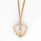 Art Deco 15ct Yellow Gold Diamond Heart Pendant - Friar House Antique Jewellery